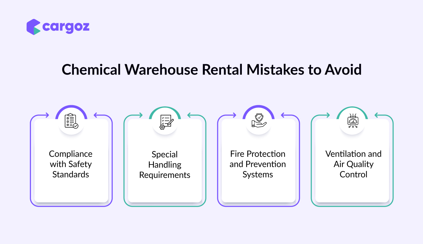 Common pitfalls businesses should avoid when selecting a chemical warehouse